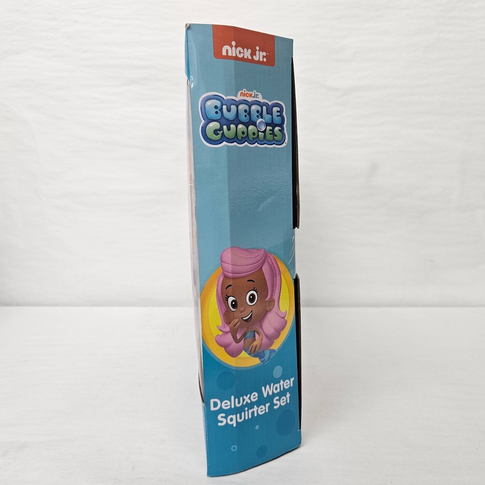 Nick Jr Bubble Guppies Deluxe Water Squirter Set 9 Pieces Gil Molly Ages 3+ New - Picture 5 of 6